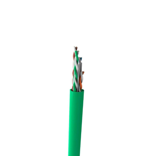 CABLE FTP CAT6A LSZH INTERIOR x305MTS, VERDE, COBRE